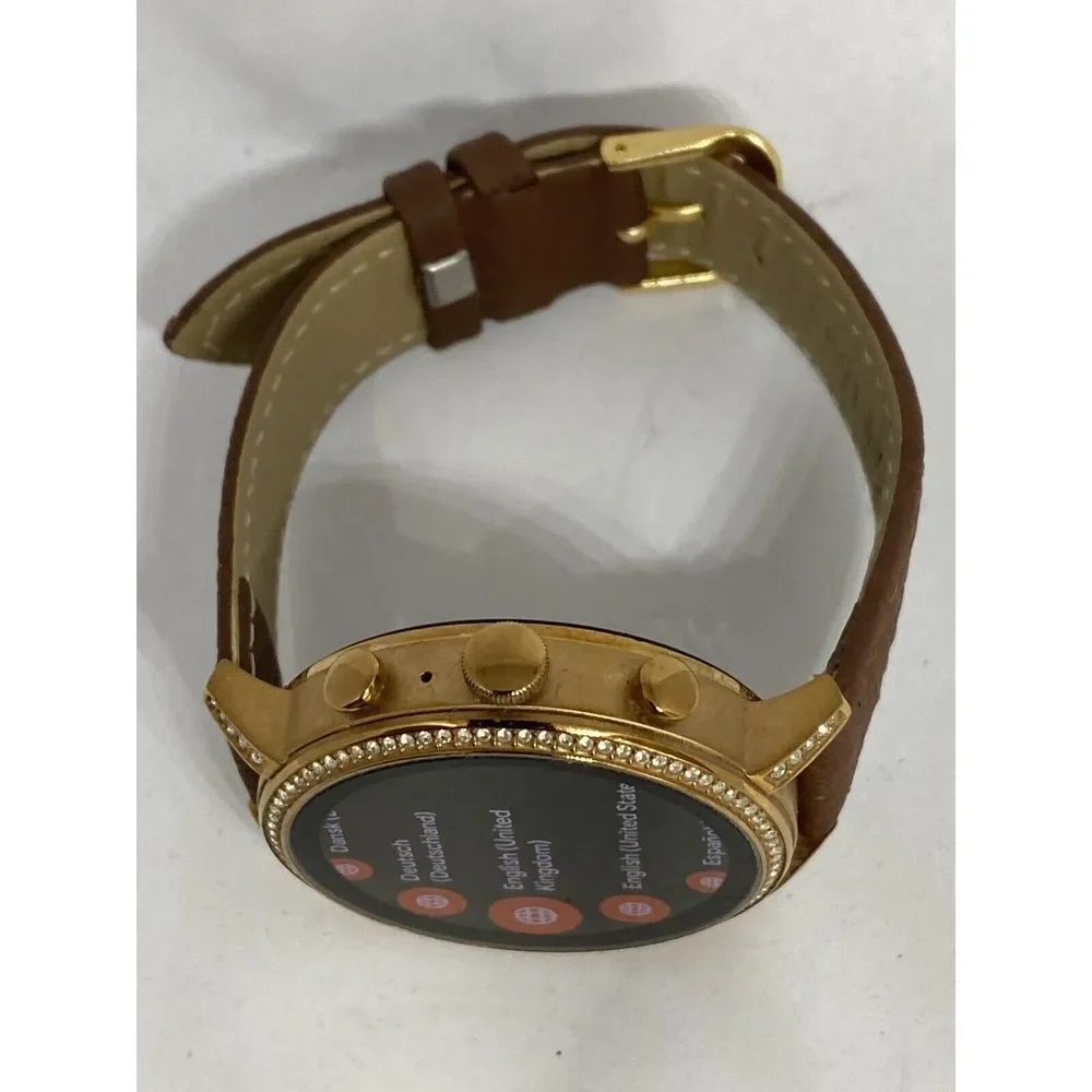 Fossil Gen 4 Authentic Digital Dial Smart Watch Custom Band FTW6015 LT311
